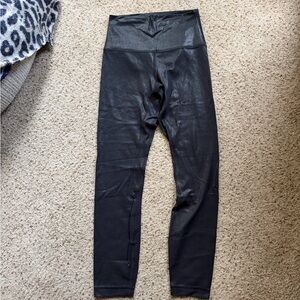 lululemon athletica Black shine Leggings